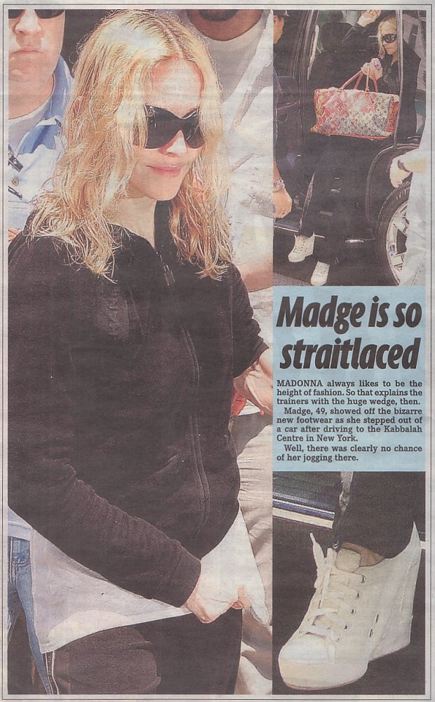 madonnalicious - tour spoiler free edition: UK Press Daily Mirror