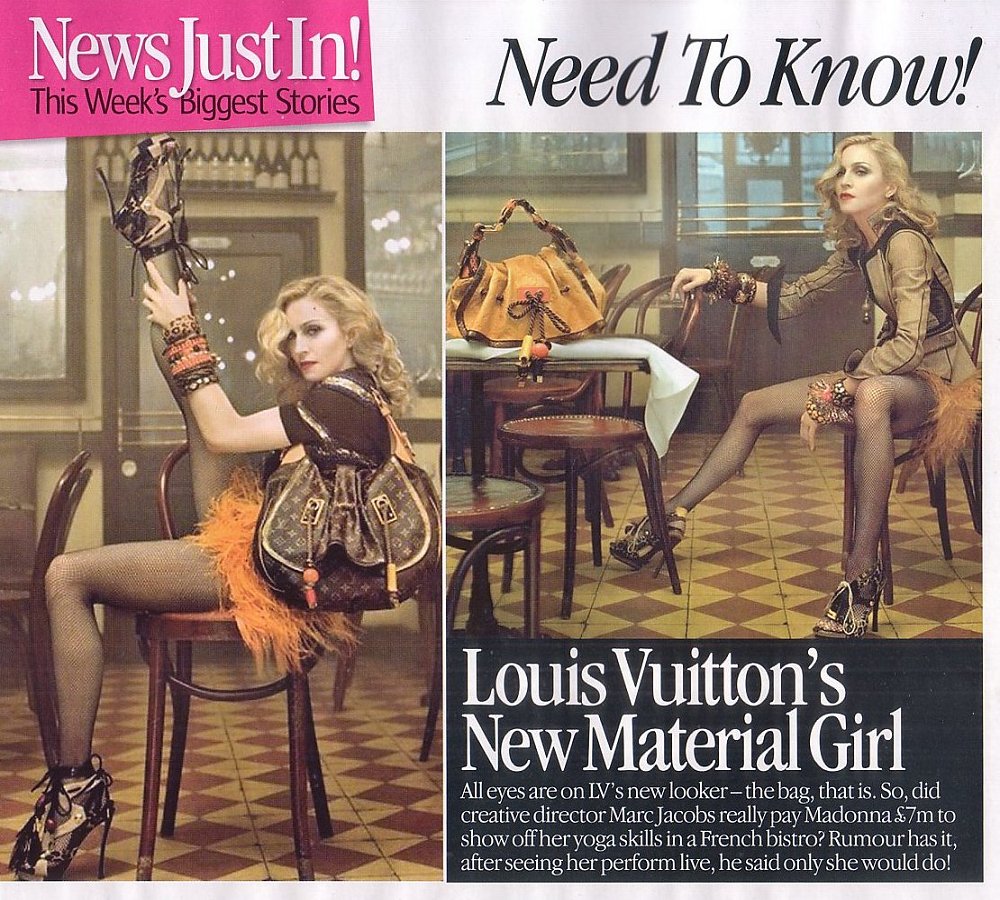 Madonna's Louis Vuitton Ads Are Out!