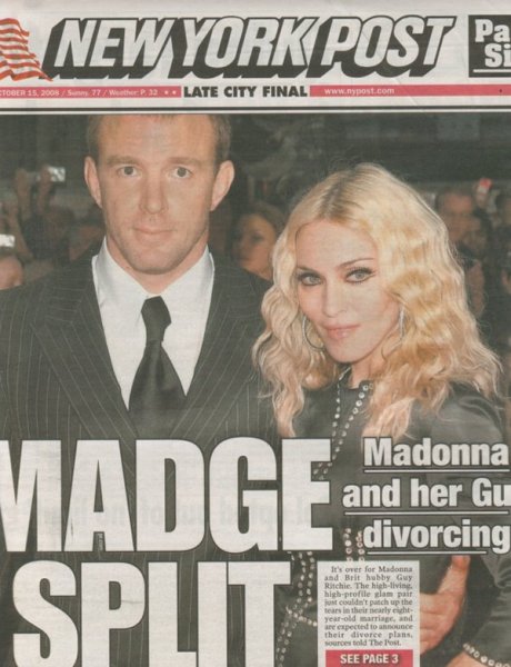 madonnalicious: Madonna attends Gucci UNICEF Dinner