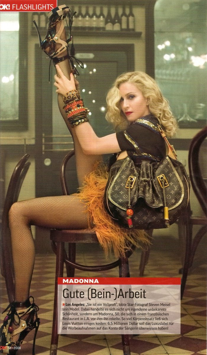 Madonna stars in Louis Vuitton ads 