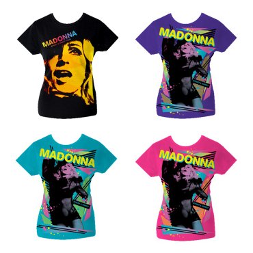 madonna merchandise