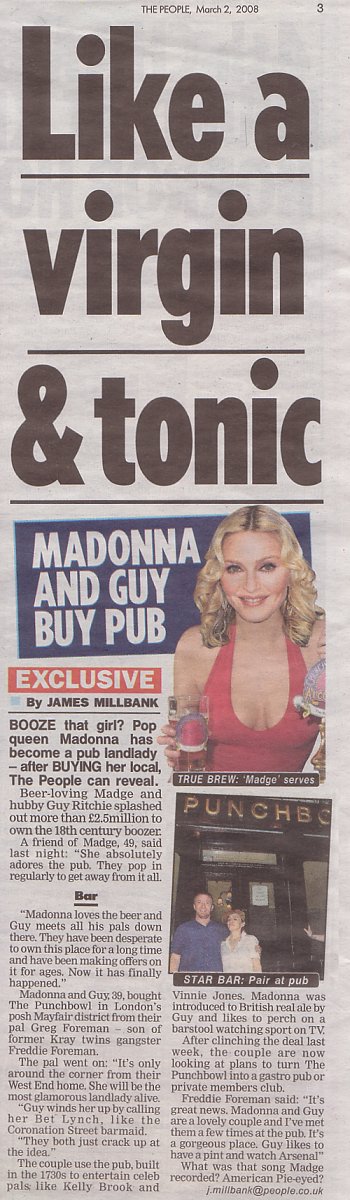 guy ritchie madonna rencontre