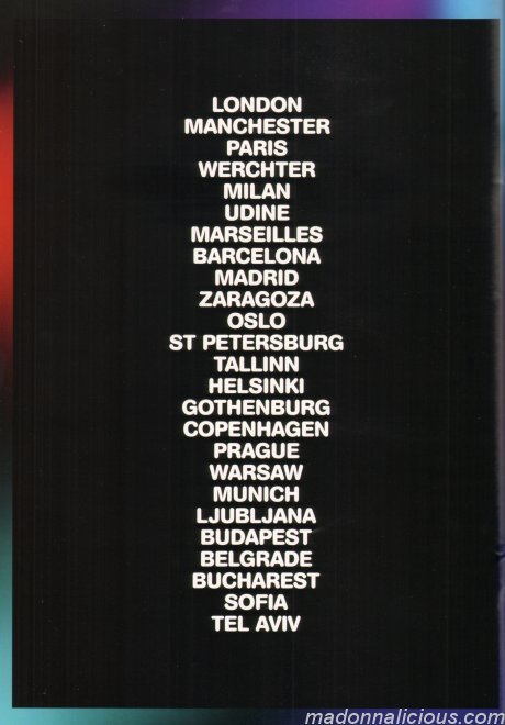 Tour Program