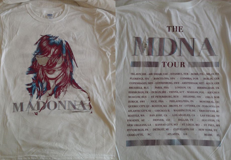 madonna merchandise